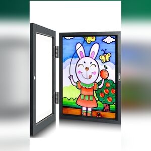 Sank Wall Frame Photo Display Children's Pictures Black White Nursery